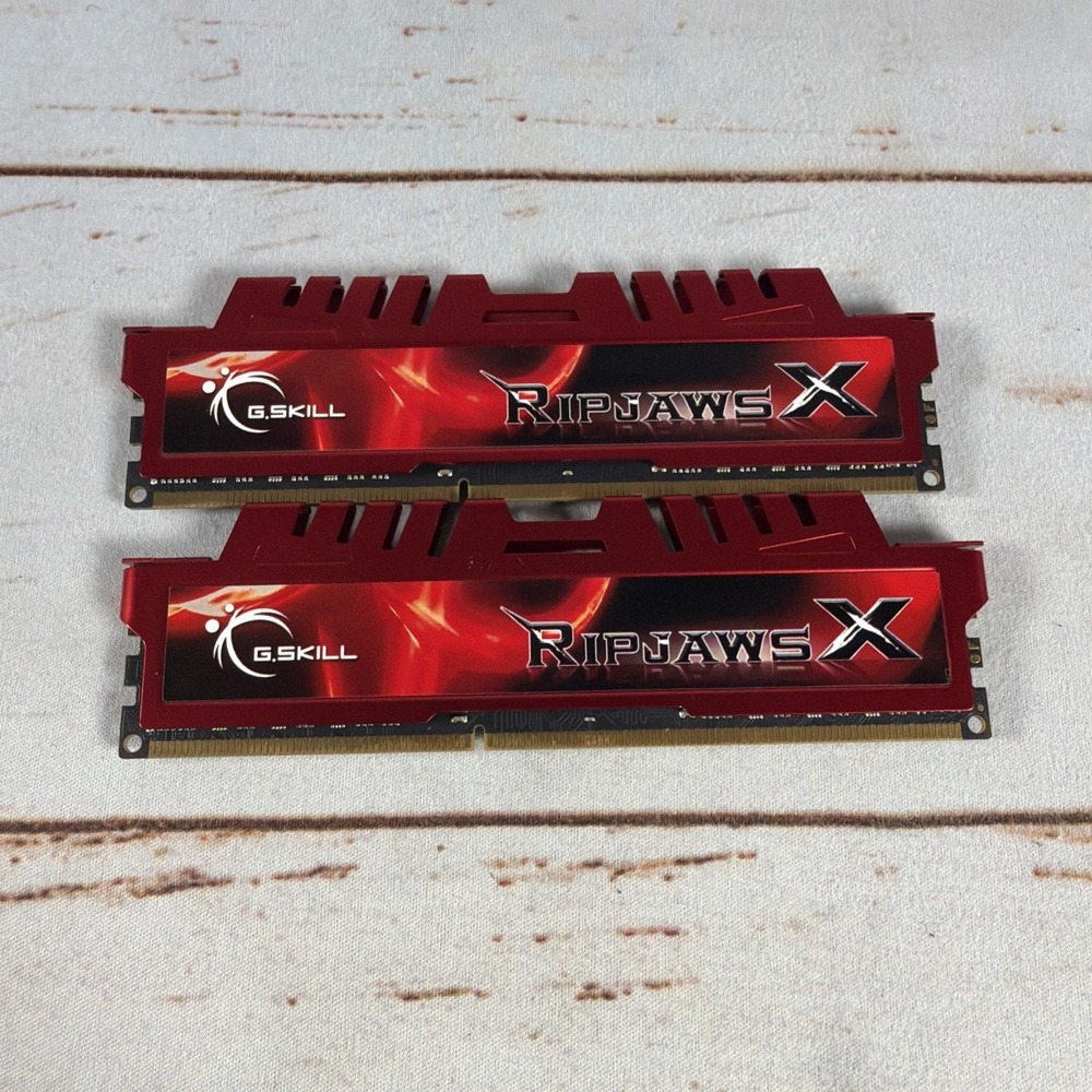 G.Skill Ripjaws 8GB Kit (2x4GB) PC3-12800 DDR3-1600 RAM DIMM F3-12800CL9D-8GBXL